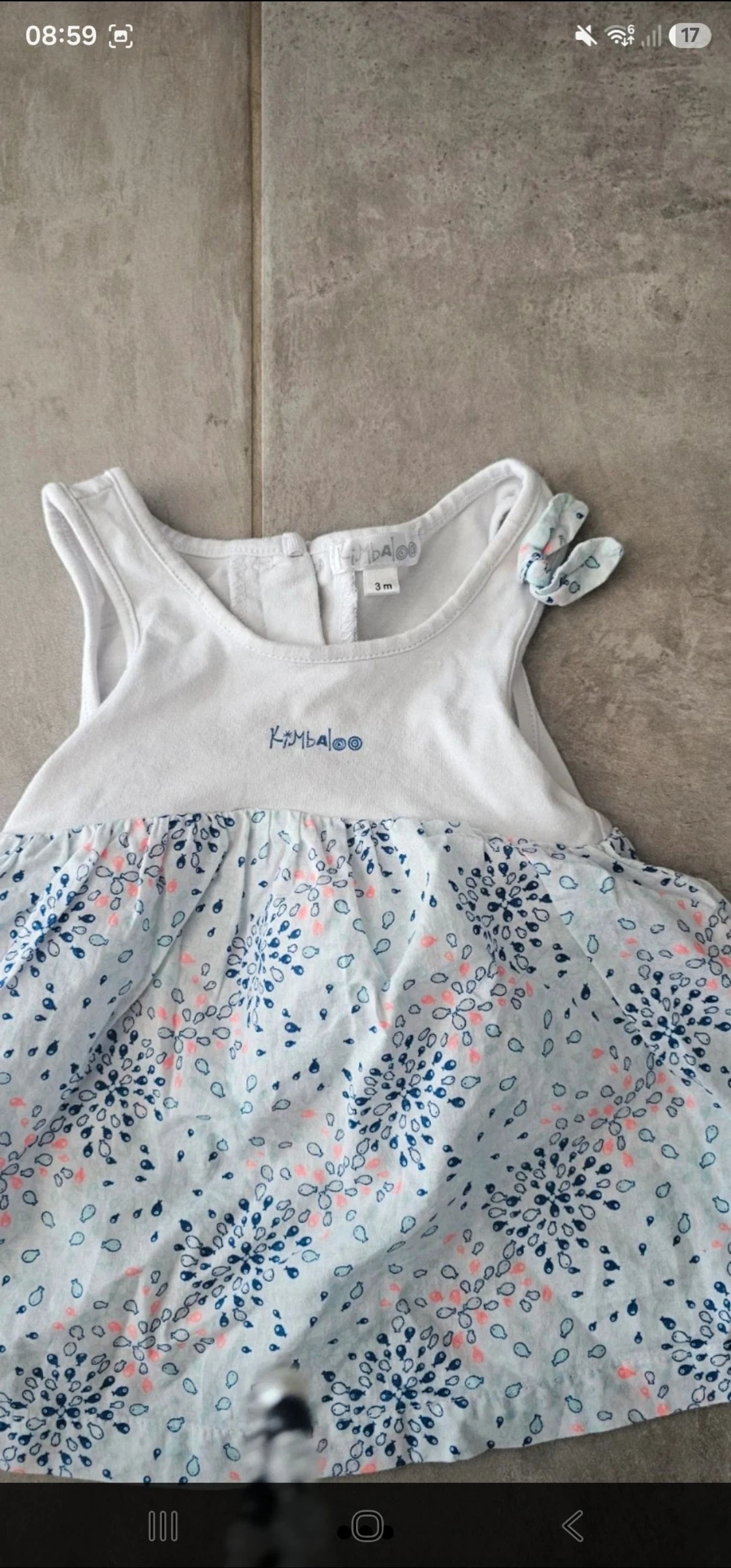 Robe 3 mois kimbaloo